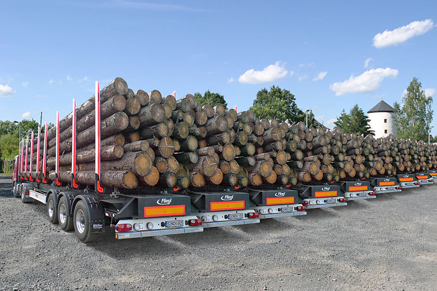 Transport solutions for the forestry and timber industry