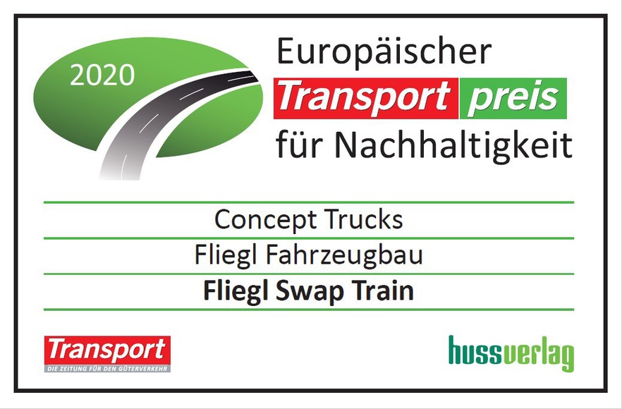 1. místo v kategorii Concept Trucks: Fliegl Swap Train